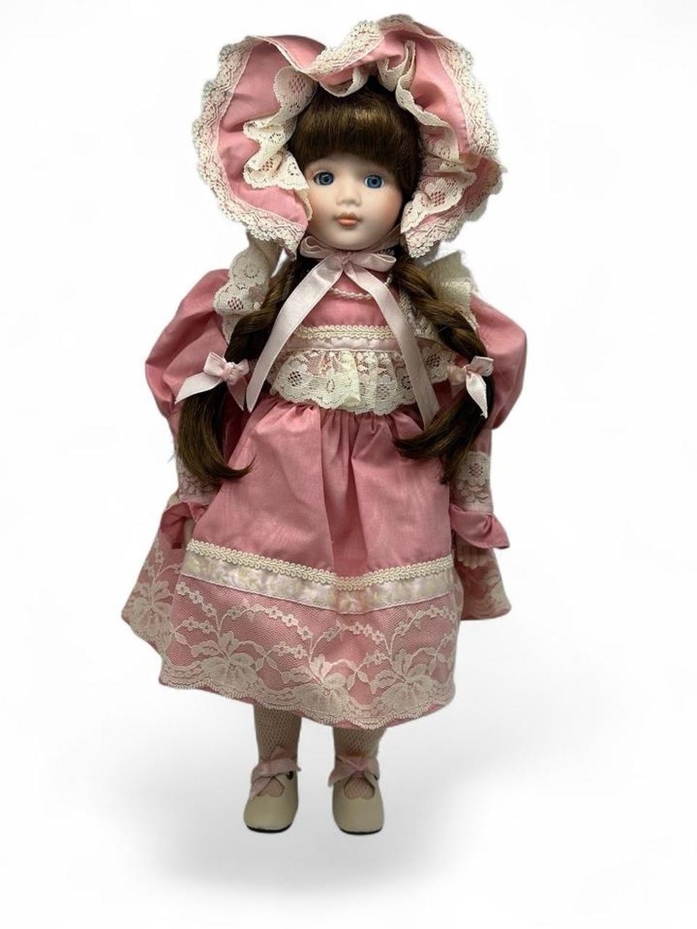 Vintage 1990 Princess House Katrina Porcelain Doll 15”